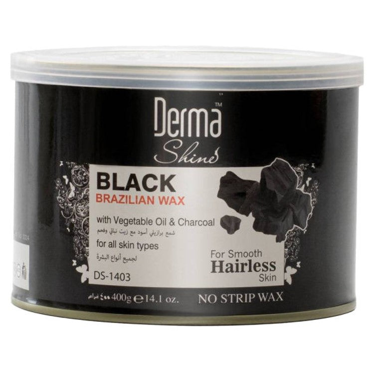 Derma Shine
Derma Shine Black Brazilian Wax with Vegetable Oil & Charcoal 400g