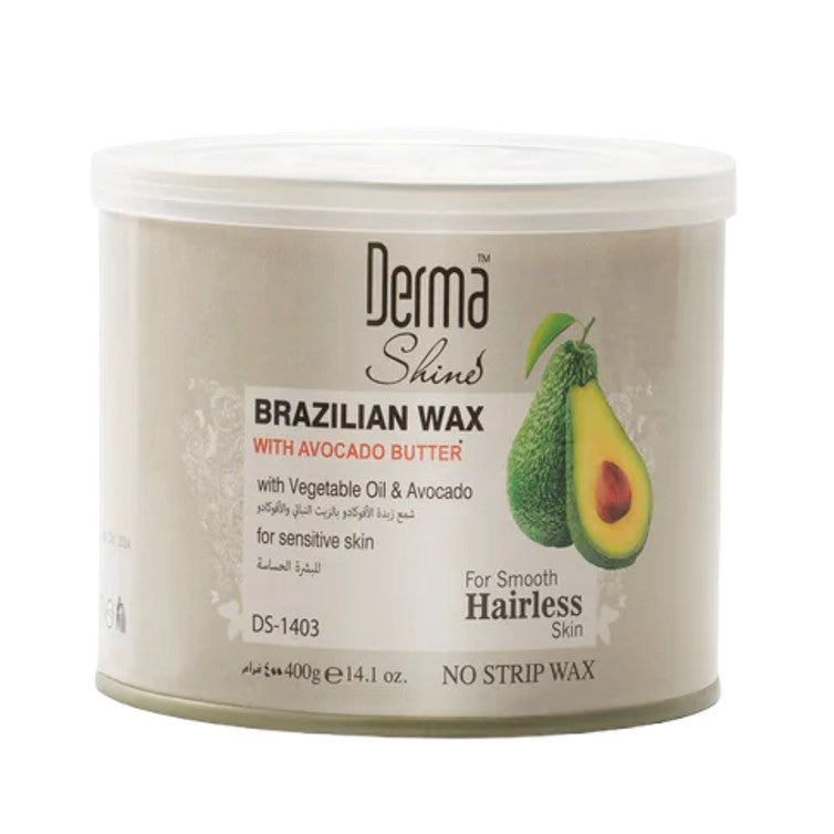 Derma Shine
Derma Shine Brazilian Wax with Avocado Butter 400g