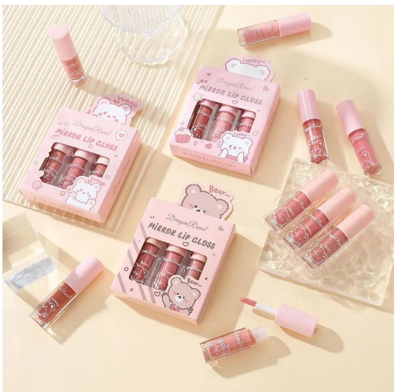 Dragon Ranee Lipgloss 3 in 1 Set
