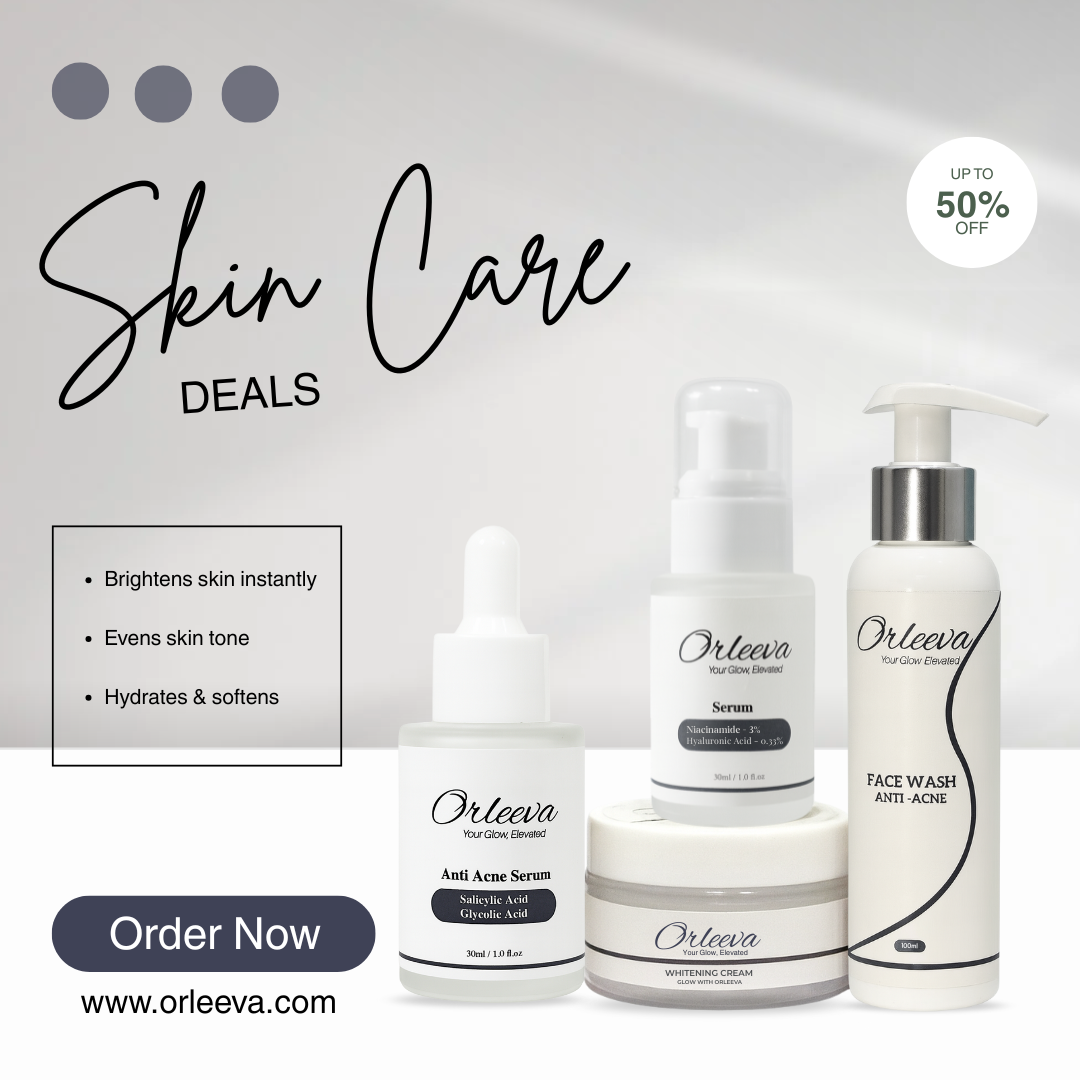 Serum, Facewash & Cream Set