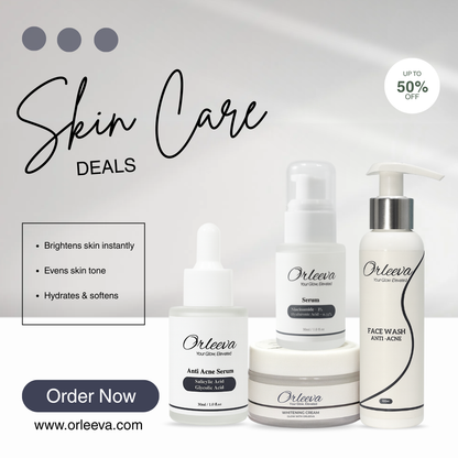 Serum, Facewash & Cream Set