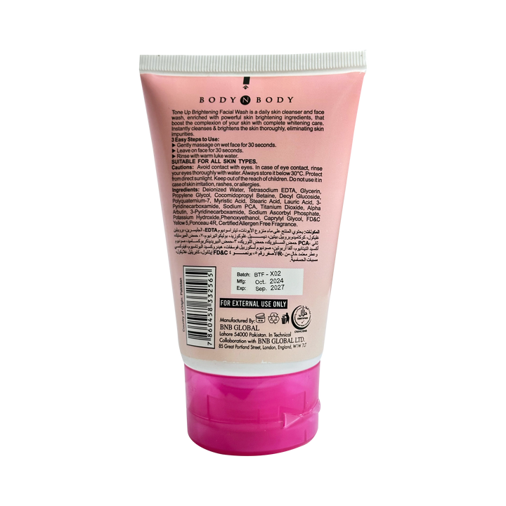 Pink Tone Up Face Wash