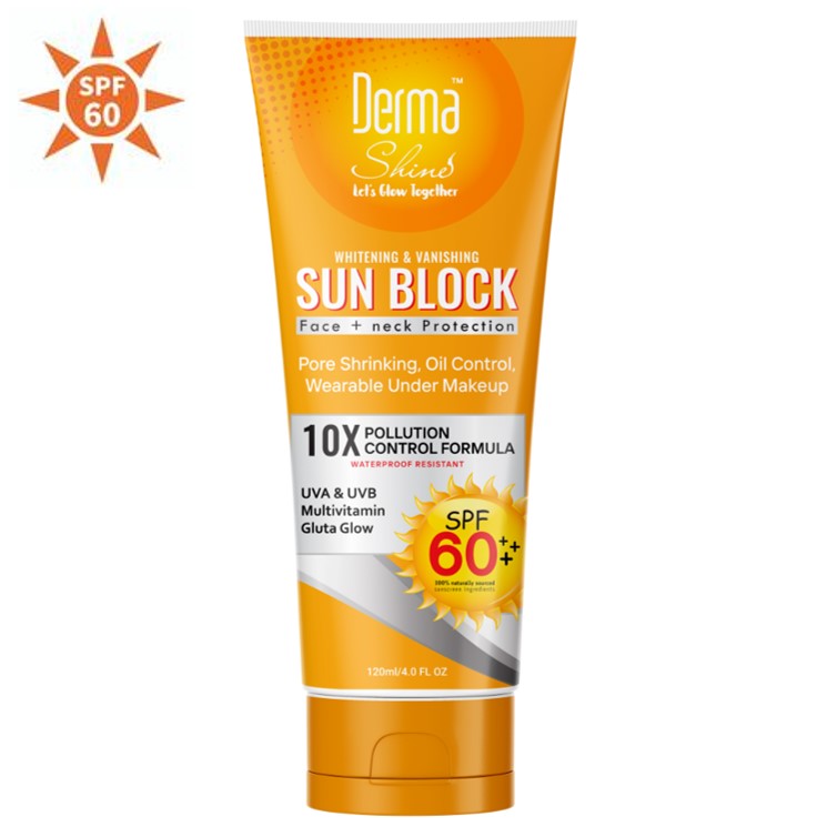 Derma Shine Sunblock SPF 60+