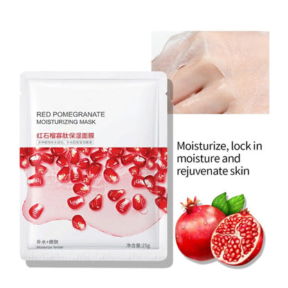 Pack of 8 Moisturizing Face Sheet Masks - For All Skin Types