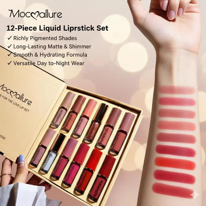Mocallure

Mocallure 12 Colors Matte Liquid Lip Gloss Set