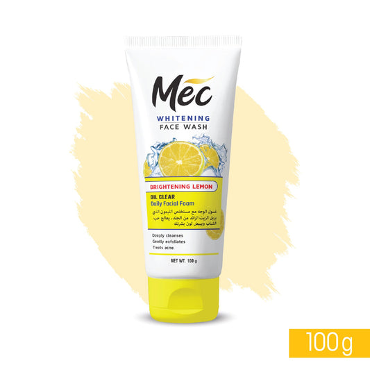 Meclay London

Mec Whitening Oil Clean Face Wash 100ML