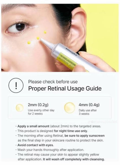 Celimax Retinal Shot Tightening Booster 15 ML.