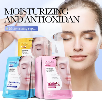 Pack of 3 Moisturizing Anti Aging Face Sheet Mask