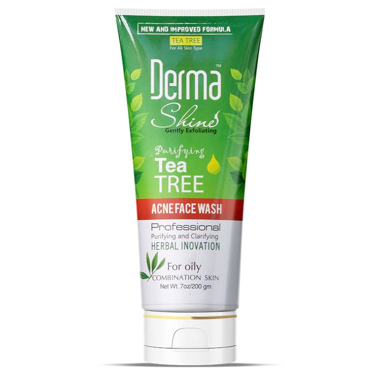 Derma Shine Tea Tree Acne Face Wash