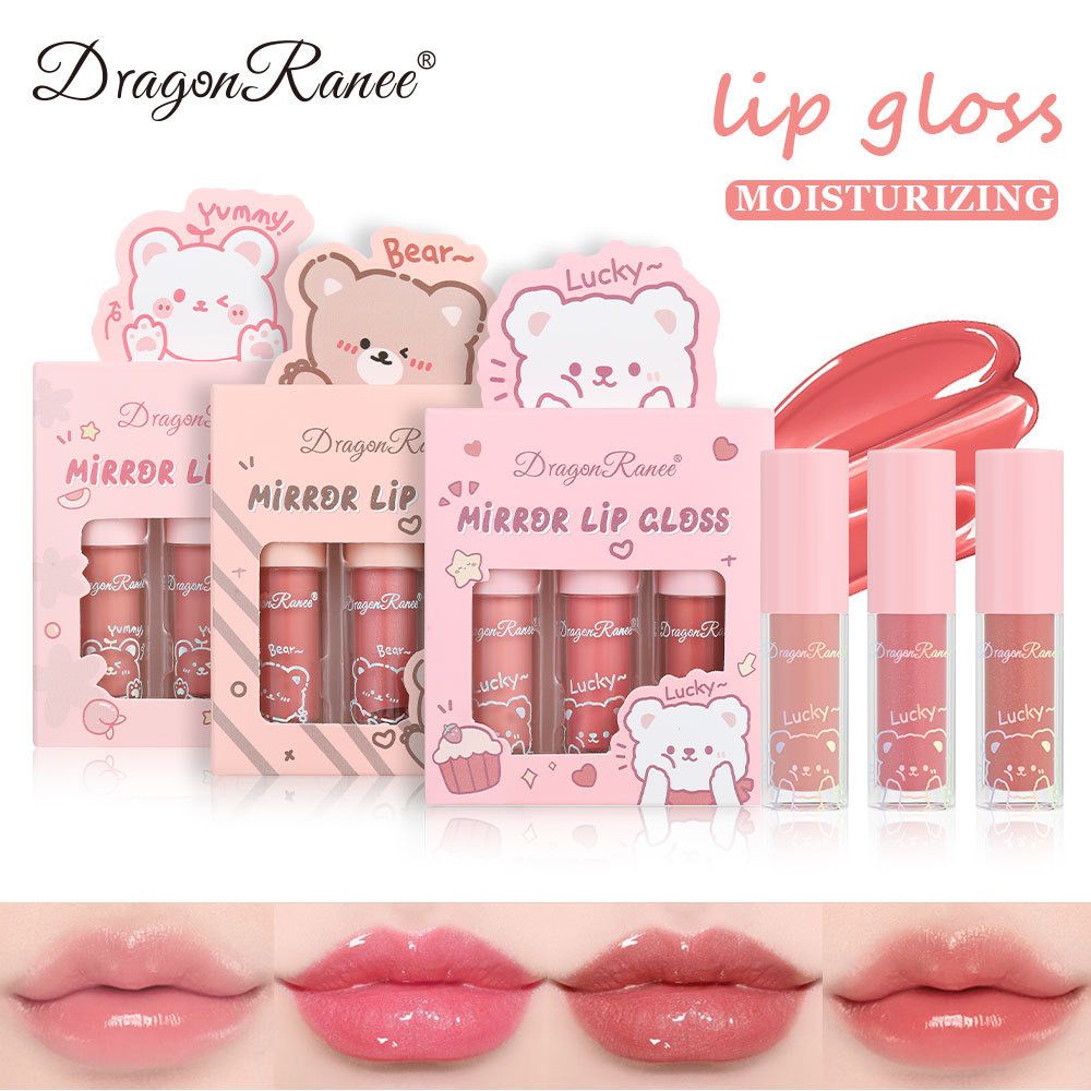 Dragon Ranee Lipgloss 3 in 1 Set
