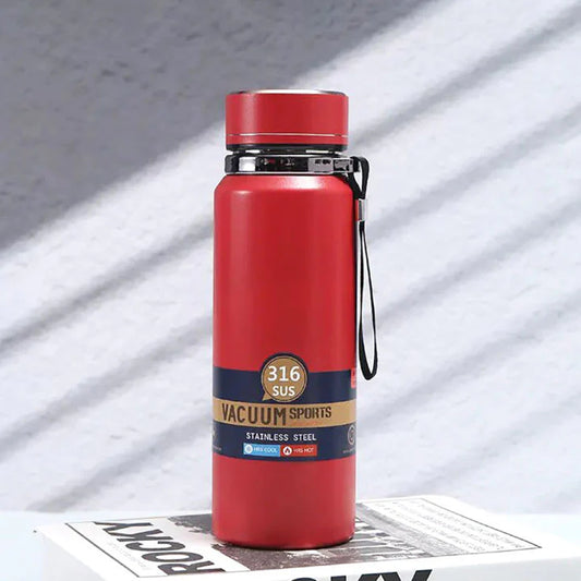 1000ml Premium look Vacuum Sport Water Bottle Stainless Steel Outdoor Activities