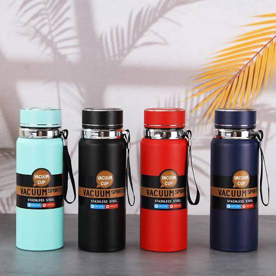 1000ml Premium look Vacuum Sport Water Bottle Stainless Steel Outdoor Activities
